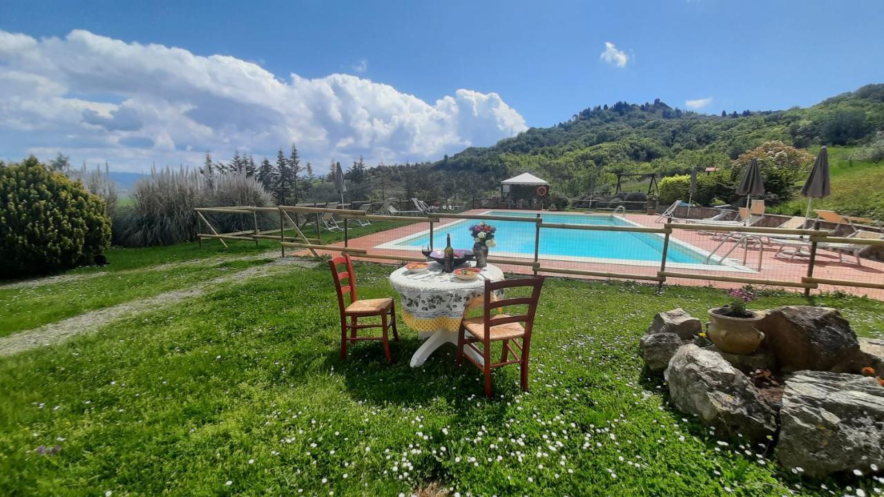Agriturismo Lucertola Montecatini Val di Cecina Eksteriør billede