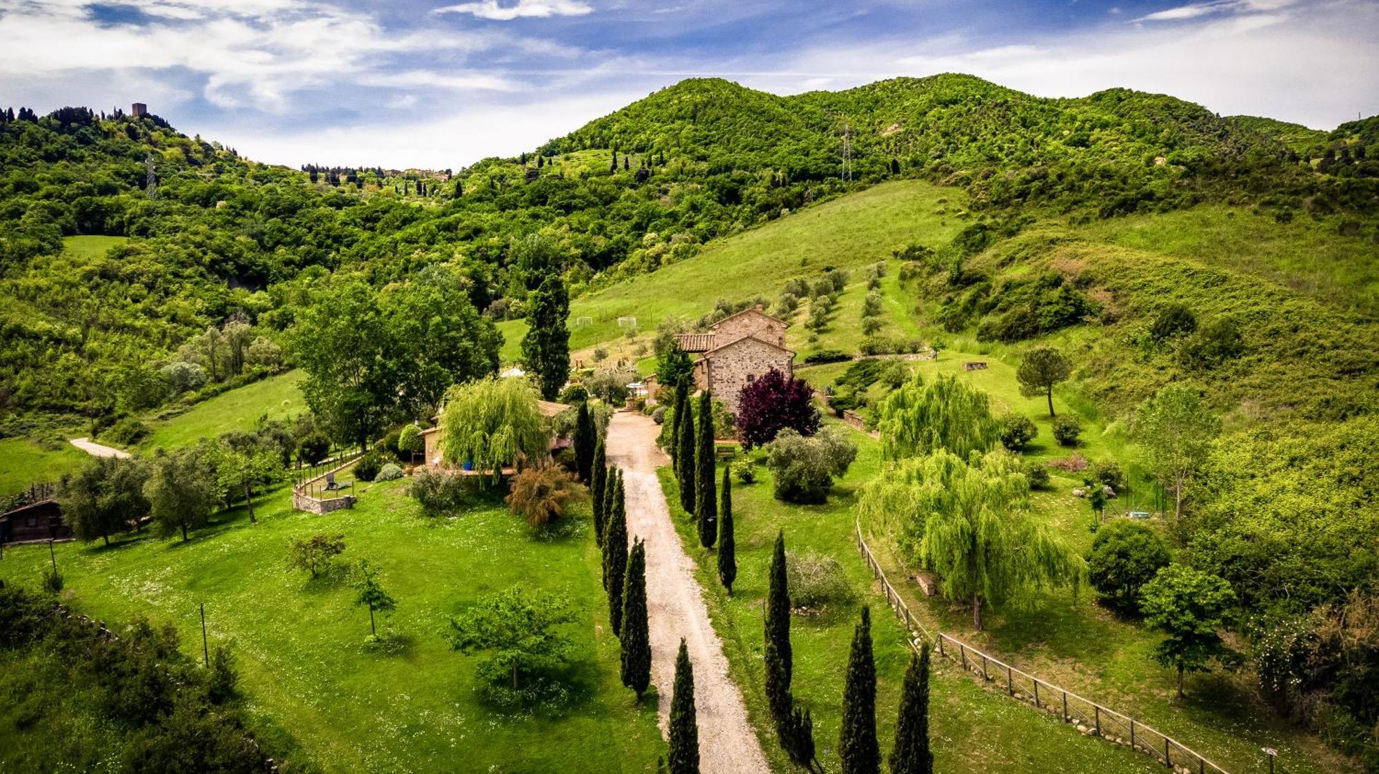 Agriturismo Lucertola Montecatini Val di Cecina Eksteriør billede